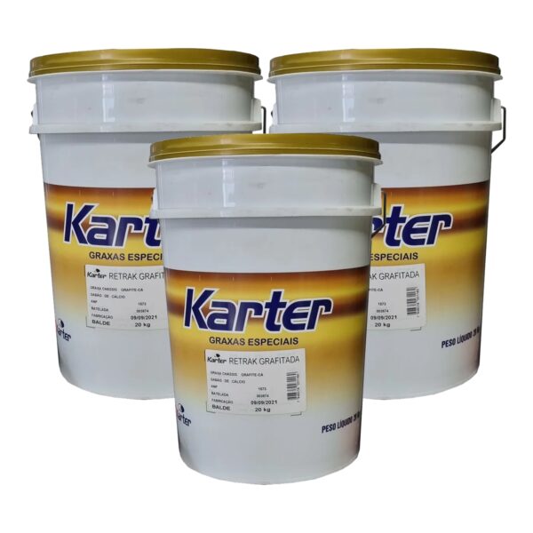 GRAXA CHASSI GRAFITADA 20KG (RETRAK)  -  KARTER - Imagem 2
